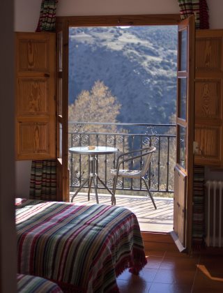 Hotel Rural Los Berchules - Balcony from bedroom